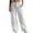 *White, variant on ClodeEU Women's Mid Rise Cargo Jean Pant,Straight Leg Pants with Pockets , Loose Fashion Pants Khaki,Womens Plus XL