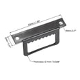 thumbnail image 3 of Unique Bargains Sawtooth Picture Hangers, 1 3/5 Inch L Shape Double Hole w Screws for Frame Hanging, 20 Pcs, 3 of 3