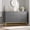 Grey, variant on Accreate 53.5 inch Wide Dresser for Bedroom Modern 7 Drawer Triple Dresser with Gold Accents Long Storage Organizer for TV Stand and Closet Large Chest of Drawers for Living Room Hallway Entryway