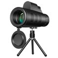 thumbnail image 2 of Telescopio Monocular 12X50 Hd Con Brújula De Visión Nocturna Clara Con Poca Luz Soporte Para Teléfono Para Observación De Aves Senderismo Camping Viajes Regalos De Navidad Kearding OD014069-00, 2 of 6
