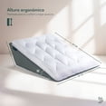 thumbnail image 3 of Almohada de Cuña Dreamlab Antireflujo Antironquidos Ortopédica para Espalda de Memory Foam con Funda de Microfibras en Gel, 3 of 8