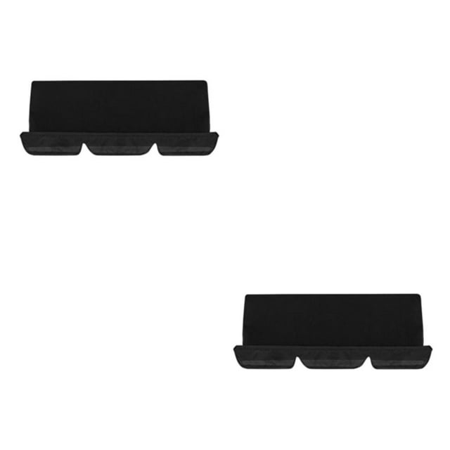 Youkk Sturdy And Durable Waterproof Swings Cushion Covers For Outdoor Swing Cushion black 2Set