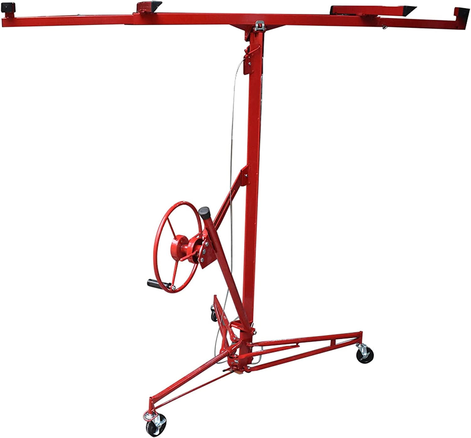 waltyotur 16FT Drywall Lift Sheetrock Lift Rolling Panel Hoist Jack