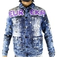 thumbnail image 2 of Dexter's Laboratory Boy Genius Blue Denim Jean Jacket Eureka by Cartoon Network X-Large, 2 of 8
