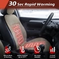 thumbnail image 3 of Paffenery Cooling and Heated Seat Cover Front Seat, 12V-24V Ventilated Cooling Car Seat Cushion, Cooled Seat Cover for Car SUV Truck Universal Fit, Fashion Beige, 3 of 20