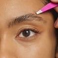 thumbnail image 2 of Revlon Slant Tip Tweezer for Eyebrows, Stainless Steel, Purple, 2 of 4