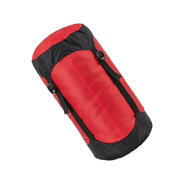 Compression Stuff Sack Water Resistant Ultralight Organizer Multifunctional  Compression Sack Sleeping Bag for Outdoor Kayaking Backpacking , Red M