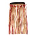thumbnail image 1 of punk con flecos para mujer Vestido largo con borlas de cuero PU Hebilla naranja-dorada Hebilla naranja-oro Zulema Falda con borla larga para mujer, 1 of 8
