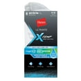 thumbnail image 2 of Hanes Ultimate Men's X-Temp FreshIQ™ White Ankle Socks 6-Pack 6-12, 2 of 3