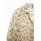 thumbnail image 4 of HH TRAF Fashion - Camisa holgada de manga larga con estampado de animales y botones de solapa para mujer, camisa informal elegante y translúcida, 4 of 4