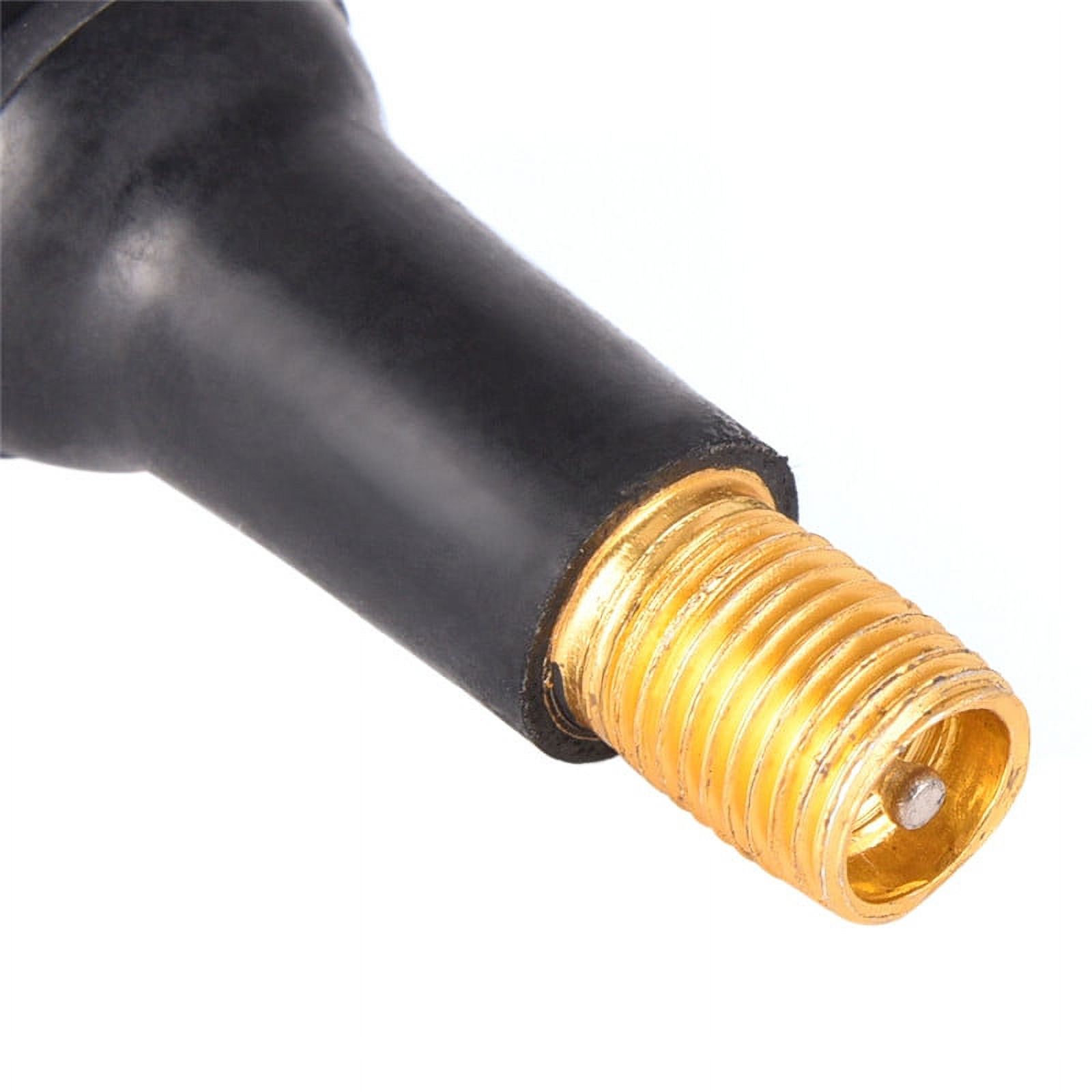 5PCs/set  Tubeless Car Wheel Tire Valve Stems with Caps Tyre Rubber Valves Dust Black