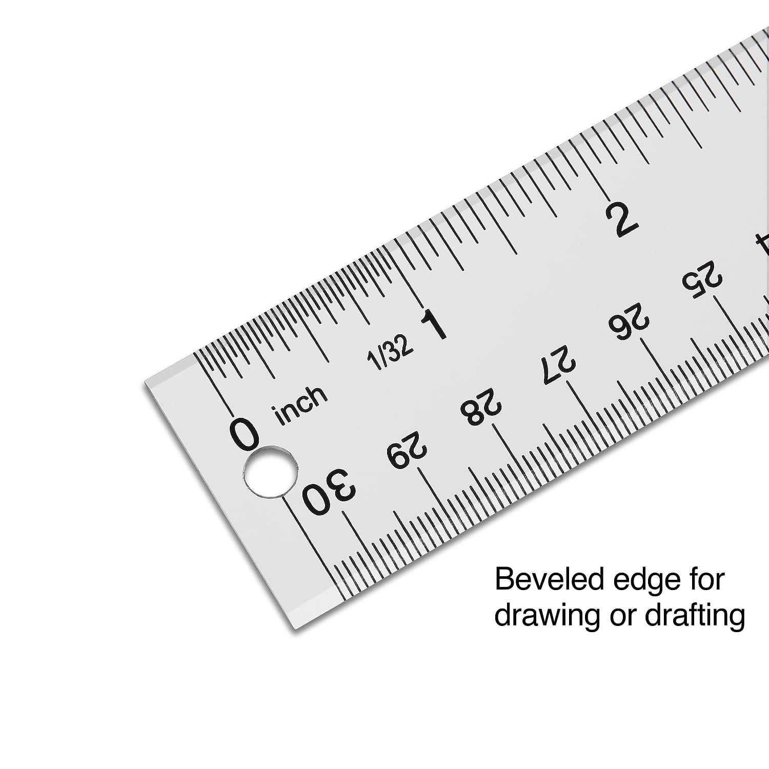 staples 12 imperial metric scales ruler 51882 cc 2772895 walmart com