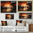 thumbnail image 4 of Designart "African Darkness horizon" African American Floater Framed Canvas Print, 4 of 7