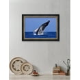 thumbnail image 2 of DECORARTS - Breaching Whale Wild Animal Wall Art. Giclee Prints on Acid Free Cotton Canvas Matching with Solid Wood Frames. Total Size w/Frame: 26.6x18.6", Ready to Hang., 2 of 6