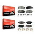thumbnail image 1 of Positive Plus Front Rear Semi-Metallic Brake Pads Kit for Car 2016-2023 Mazda CX-9 KPF-100460, 1 of 8