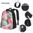 thumbnail image 3 of Fotbe Pastel Macarons Delight Set Escolar 3 en 1 para Niños - Mochila Duradera con Lonchera Aislante y Estuche para Lápices - Mochila Escolar para Niños y Niñas, 3 of 7