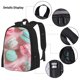thumbnail image 3 of Fotbe Pastel Macarons Delight Set Escolar 3 en 1 para Niños - Mochila Duradera con Lonchera Aislante y Estuche para Lápices - Mochila Escolar para Niños y Niñas, 3 of 7