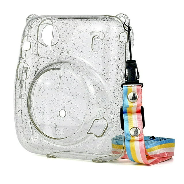 Transparent dust-proof camera case with lanyard suitable for Instax Mini 11