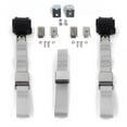 thumbnail image 1 of Airplane 2 Point Gray Retractable Bench Seat Belt Kit with Bracketry & 3 Belts for 1949-1967 VW Type 2 Split, 1 of 1