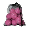 thumbnail image 1 of 12 pelotas de tenis resistentes al desgaste, 6,4 cm de diámetro, para práctica y entrenamiento. Rosa, 1 of 9