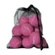 thumbnail image 1 of 12 pelotas de tenis de entrenamiento portátiles de 6,4 cm de diámetro para jugar al deporte. Rosa, 1 of 9