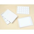 thumbnail image 7 of REGALWOVEN 2 Pack Stackable PU Leather Accessory Organizer Trays with Removable Dividers for Drawers White 12 Grid Tray, 7 of 7