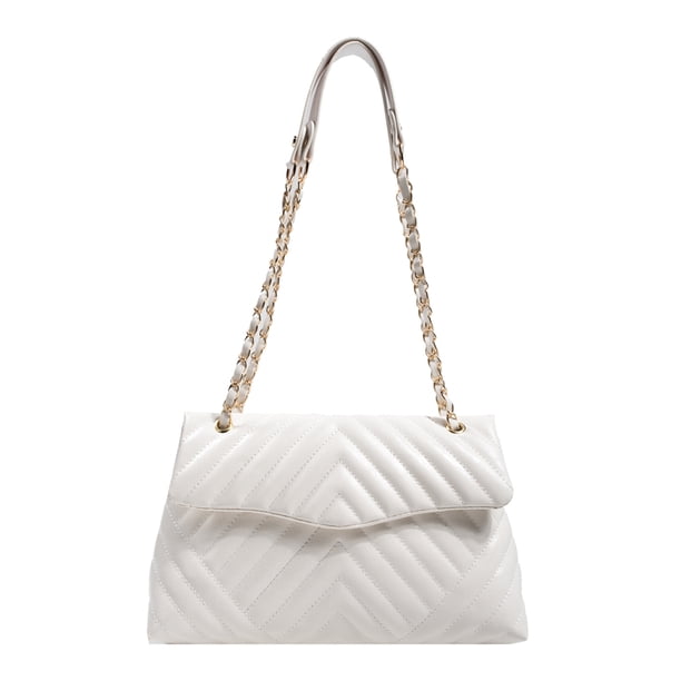 Bolso bandolera de moda para mujer Bolso de axila de hilo bordado para viaje (Beige) Likrtyny Para Estrenar
