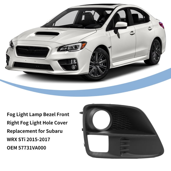 Tomshoo Carcasa de carcasa de Wrx Sti Cubierta izquierda Cubierta izquierda Sti 2015-2017 Oem 57731va010 Wrx Sti 2015-2017 Oem 57731va000 Lámpara Mewmewcat Qisuo