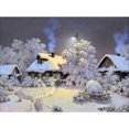 thumbnail image 1 of Hilo de bordar Completo 11CT Impreso Navidad paisaje nevado Punto de cruz (50x37cm) Hugtrwg Para estrenar, 1 of 9