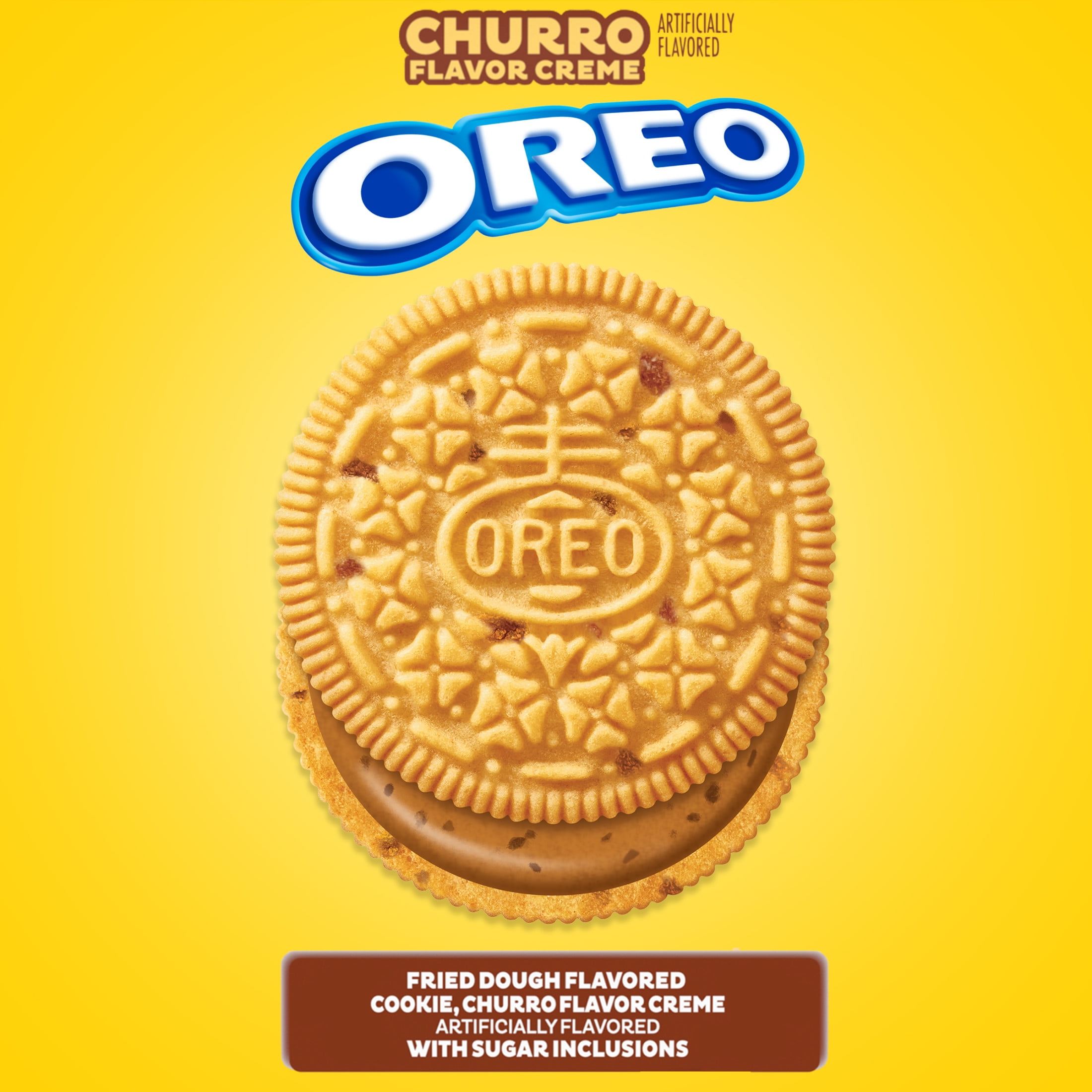OREO Churro Creme Sandwich Cookies, Limited Edition, 10.68 oz