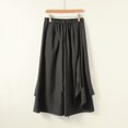 thumbnail image 2 of YDLCAFD Sweatpants For Men Open Bottom Loose Fit Men'S Solid Color Irregular Wide Leg High Sense Trouser Skirt, 2 of 4