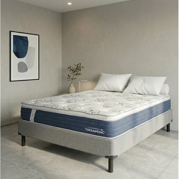 Colchón Matrimonial | Espumas Suaves Premium | Confort Ultrafresh | Therapedic | + 2 Almohadas