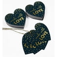 thumbnail image 5 of Inkdotpot Real Gold Foil Made With Love Wedding Tag Favor Hang Paper Tag 100 Pieces, 5 of 6