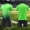 E032-Green, variant on hengsof Boys 2 Piece Soccer Jersey Set Short Sleeve Round Neck T-Shirt Elastic Waist Shorts Training Uniform for 5-15 Years Kids