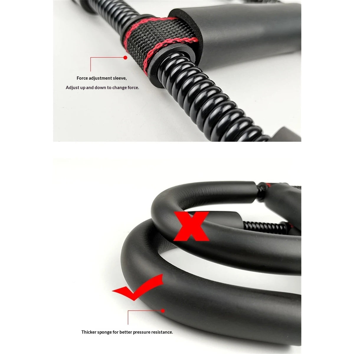 Strength Training Wrist and Forearm Developer/Strengthener Home Gym Gear Wedge Hand Developer Arm Grip Workout Strength Trainer Home Gym Workout Equipment for Starter