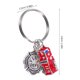 thumbnail image 3 of Llavero de camión de bomberos, llavero de motor de bomberos, colgante decorativo, colgante metálico para bolso, 3 of 7