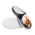 thumbnail image 3 of Easygdp Halloween Gnomes Slippers for Women Mens Winter Warm Home Slippers Plush Slip on House Slippers for Indoor Outdoor Shoes-39/40, 3 of 7