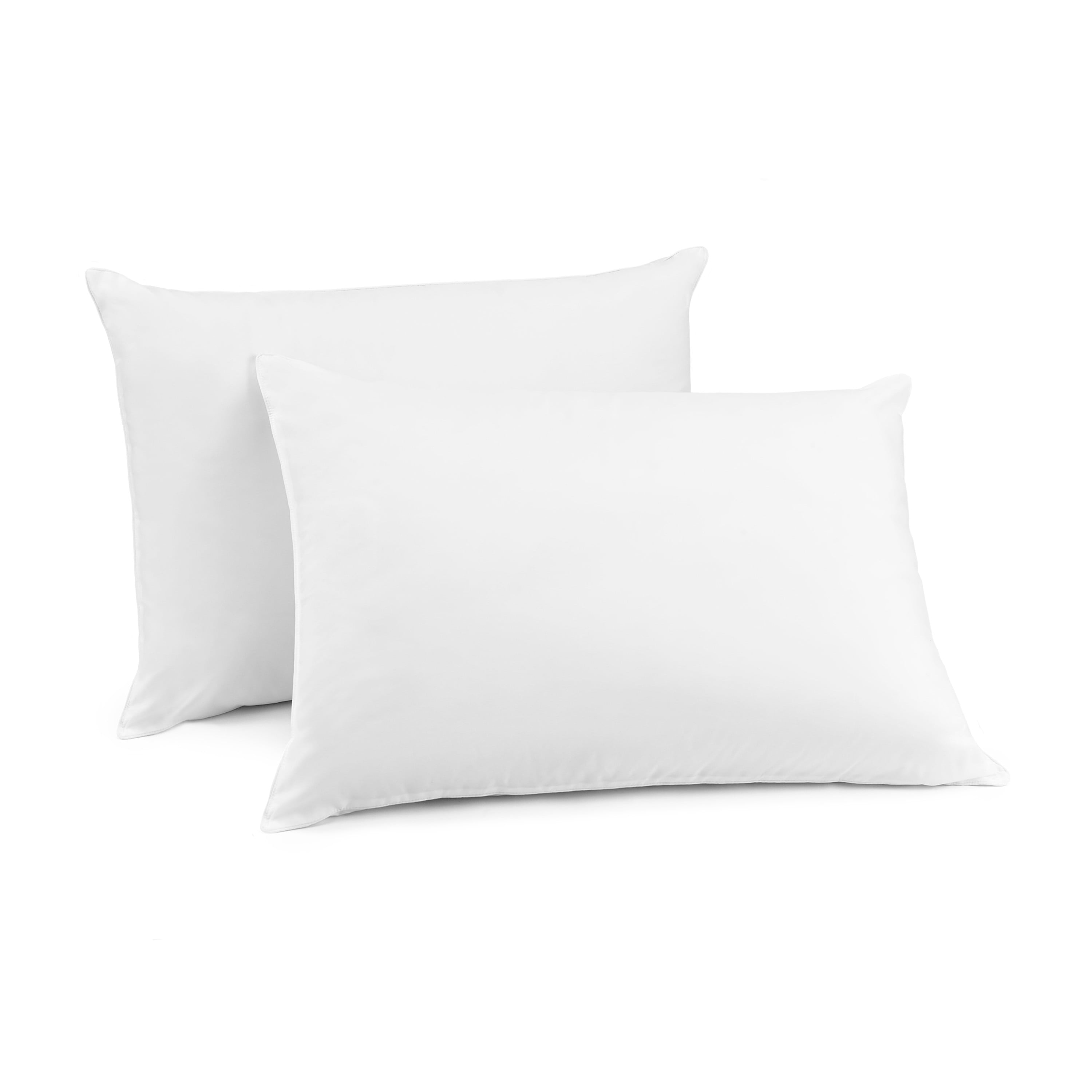 Anti-Allergy Polyester Filled Pillows Anti-Dustmite 2 Amazing Value Twin Pack 