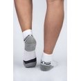thumbnail image 4 of OTECKA Unisex Performance Quarter Socks with Moisture-Wicking - Cushion Comfort Quarter Socks, White - 3 Packs, Small-Medium, 4 of 5
