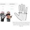 thumbnail image 7 of Dhabii Super Grip Weightlifting Workout Gloves With Wrist Wrap, 7 of 7