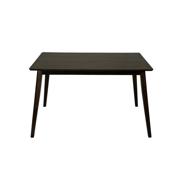 47" Promo Dining Table Mid Century Modern Solid Wood Kitchen Living