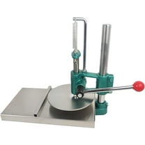 PreAsion 7.87" Stainless Steel Household Pizza Dough Pastry Manual Press Machine Upgrade Thick Tray