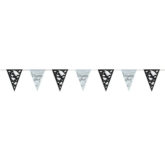 Unique Industries Assorted Colors Party Banner, 108" x 7.38"