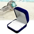 thumbnail image 3 of Opvise Fashion Velvet Engagement Jewelry Ring Box Earring Pendant Display Holder Case, 3 of 8