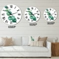 thumbnail image 4 of Designart 1 in Quartz Traditional Wall Clock, 4 of 5