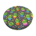 thumbnail image 2 of Round Bar Stool Seat Covers, Cactus In Pots Elastic Round Chair Cover Stool Seat Slipcover Bar Stool Cushions Round Pad for 12-14 inch, 2 of 7