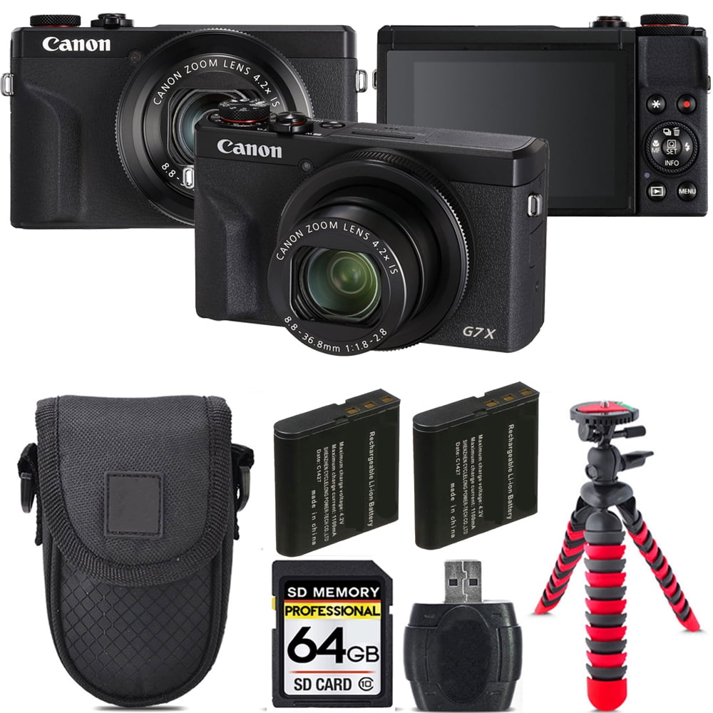 Canon PowerShot G7X Mark Ⅲ ブラック コンデジ G7xIII_BK_TheFront__85476.