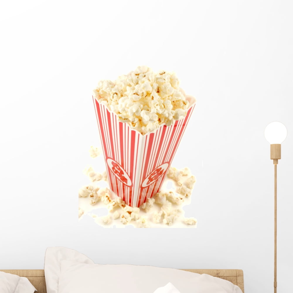 Popcorn Wall Mural by Wallmonkeys Peel and Stick Graphic (18 in H x 13