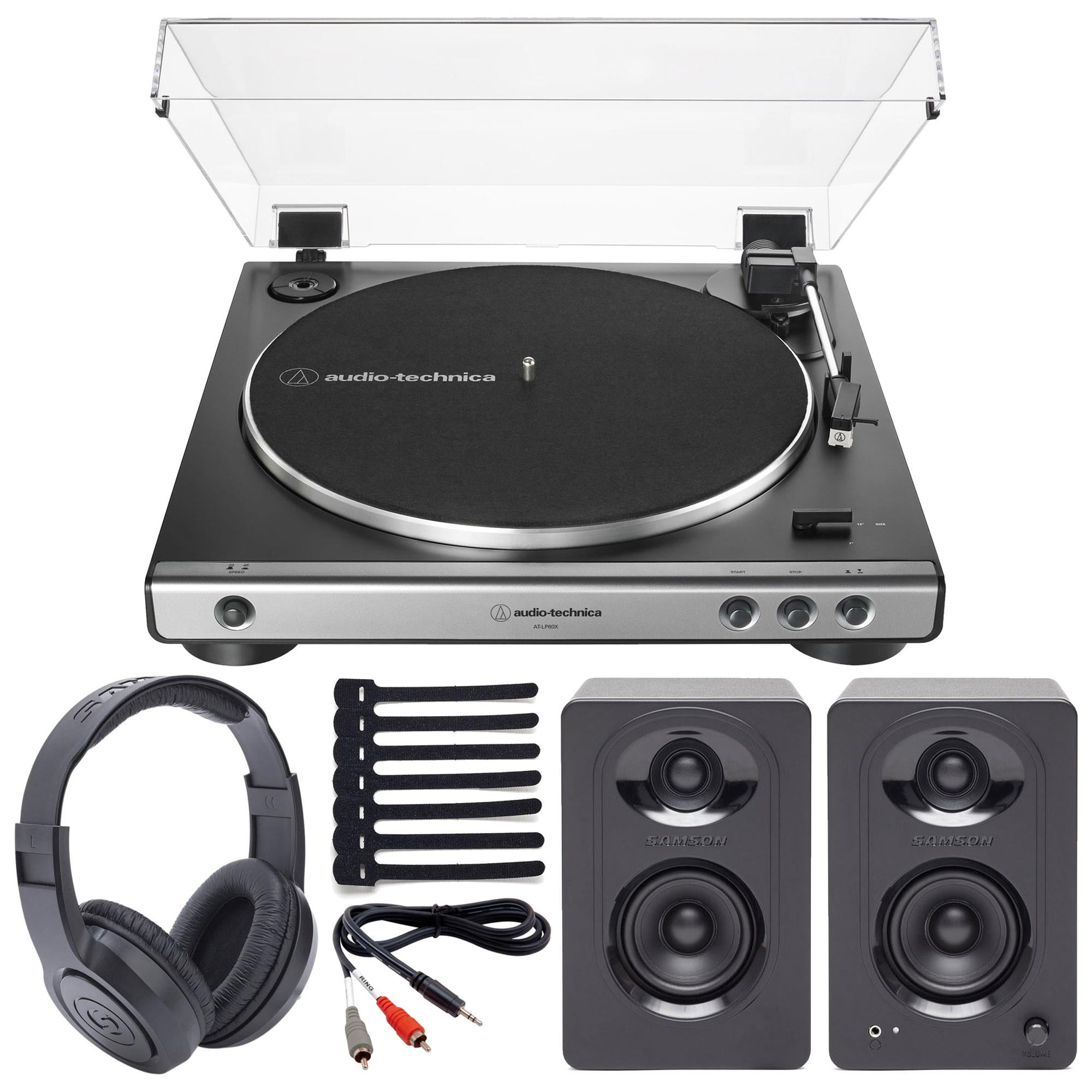 Audio Technica Consumer AT LP60X Stereo Turntable Headphones
