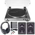 thumbnail image 1 of Audio-Technica Consumer AT-LP60X Stereo Turntable + Headphones + Studio Monitors + More, 1 of 6